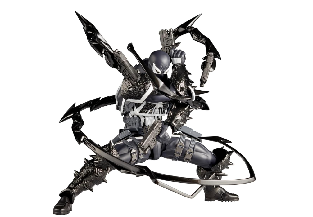Kaiyodo Revoltech Amazing Yamaguchi Agent Venom Total Height