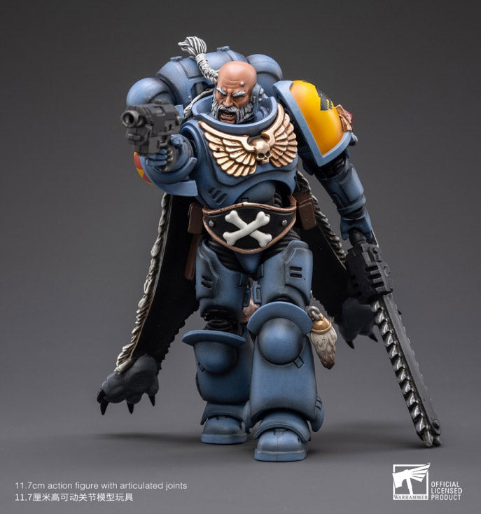 Warhammer 40K Space Wolves Brother Gunnar 1/18 Scale Figure