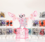 52TOYS Beastbox BB-41RH Rhapsody, Owl Transforming Toy Action Figure Mecha Cube for Collectors Kids