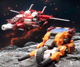 Craftsman Toys DJS-02B Tacticlord Motor Afterburner & DJS-02C Tacticlord Razer Scattershot Set of 2