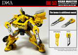 DNA Design DK-53 Upgrade Kits for SS-100 Bumblebee & SS-105 Mirage & SS-108 Wheeljack