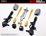 DNA Design DK-50 Upgrade Kits for SS86-19 Dinobot Snarl