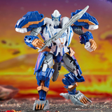 Transformers Legacy United Voyager Class Prime Universe Thundertron, 7" Conversion Action Figure, 8+