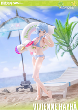 NUKE MATRIX Forest Summer FANTASY GIRLS Vivienne Heihe 1/10.5 Scale PVC & ABS Plastic Model Kit