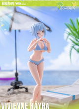 NUKE MATRIX Forest Summer FANTASY GIRLS Vivienne Heihe 1/10.5 Scale PVC & ABS Plastic Model Kit