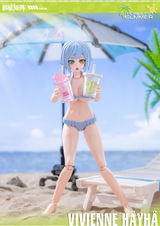 NUKE MATRIX Forest Summer FANTASY GIRLS Vivienne Heihe 1/10.5 Scale PVC & ABS Plastic Model Kit