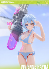 NUKE MATRIX Forest Summer FANTASY GIRLS Vivienne Heihe 1/10.5 Scale PVC & ABS Plastic Model Kit