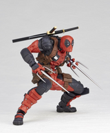 Kaiyodo Revoltech Amazing Yamaguchi Deadpool Ver. 2.5, Total Height: Approx. 6.7 inches (170 mm), Non-scale, PVC & ABS, Painted Action Figure, NR050