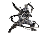 Kaiyodo Revoltech Amazing Yamaguchi Agent Venom Total Height Approx. 6.7 inches (170 mm), Non-Scale, PVC & ABS, Pre-Painted Action Figure