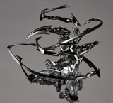 Kaiyodo Revoltech Amazing Yamaguchi Agent Venom Total Height Approx. 6.7 inches (170 mm), Non-Scale, PVC & ABS, Pre-Painted Action Figure