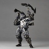 Kaiyodo Revoltech Amazing Yamaguchi Agent Venom Total Height Approx. 6.7 inches (170 mm), Non-Scale, PVC & ABS, Pre-Painted Action Figure