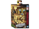 Transformers Toys Generations War for Cybertron: Kingdom Deluxe WFC-K4 Cheetor Action Figure - Kids Ages 8 and Up, 5.5-inch