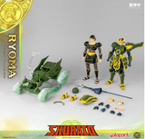 [Only US] Yolopark Doyusha Sky Battle Schrat AMK PRO X Series, Ryuoh Ryuuma, Total Height: Approx. 7.5 inches (190 mm), Painted Plastic Model, Assembly Kit