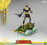 [Only US] Yolopark Doyusha Sky Battle Schrat AMK PRO X Series, Ryuoh Ryuuma, Total Height: Approx. 7.5 inches (190 mm), Painted Plastic Model, Assembly Kit