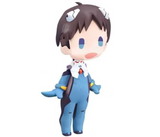 Rebuild of Evangelion: Shinji Ikari Hello! Good Smile Mini Figure