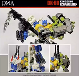 DNA Design DK-60 Kingdino Upgrade Kits for Legacy Dinosaur