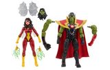 Hasbro Marvel Legends Series Queen of Scrals and Super Scral, Avengers 60th Anniversary Action Figure, 9 Accessories Included F7085 Authentic