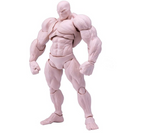 Romankey Big Guy UMS003 1/12 Scale PVC & POM & PA Action Figure, Male Body, White