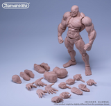 Romankey Big Guy UMS003 1/12 Scale PVC & POM & PA Action Figure, Male Body, White