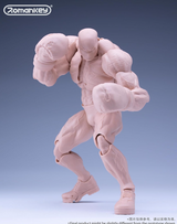 Romankey Big Guy UMS003 1/12 Scale PVC & POM & PA Action Figure, Male Body, White