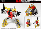 【PRE-ORDER] DNA DK-47 Volcanicus Upgrade Kit for Legacy Evolution Dinobots Toy