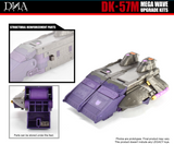 DNA Design DK-57M Upgrade Kits for Mega Wave Toy