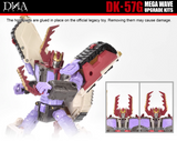 DNA Design DK-57G Upgrade Kits for Legacy United Leader Armada Universe Galvatron