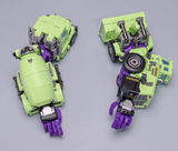 [ Only US Buyer] Mecha Invasion GLA01 & GLA02 Giant Legion Heavy Builder Mixmaster & Scrapper Set of 2 Toy