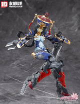 Wakami-Line Medota no Reverberation Kyonshi Kuren 1/10 Scale, Approx. 7.3 inches (185 mm), ABS/PS/Cloth Assembly Type Plastic Kit