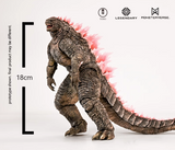 HIYA TOYS Exquisite Basic Godzilla vs Kong 2 New Empire Series Godzilla Action Figure Evolved VER Pink Back Fin
