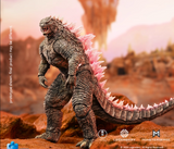 HIYA TOYS Exquisite Basic Godzilla vs Kong 2 New Empire Series Godzilla Action Figure Evolved VER Pink Back Fin