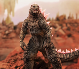 HIYA TOYS Exquisite Basic Godzilla vs Kong 2 New Empire Series Godzilla Action Figure Evolved VER Pink Back Fin