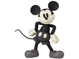 Kaiyodo Figurecomplex Movie Revo Mickey Mouse (1936 / Monochrome Ver.) MICKEY MOUSE monotone color ver. Approx. 4.1 inches (105 mm), ABS & PVC, Painted