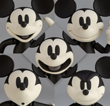 Kaiyodo Figurecomplex Movie Revo Mickey Mouse (1936 / Monochrome Ver.) MICKEY MOUSE monotone color ver. Approx. 4.1 inches (105 mm), ABS & PVC, Painted