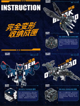 52TOYS BEASTBOX BB-38BW BLACK WIND BB-49TD THUNDER BB-45OL OVERLOAD AIR FORCE SET Toy