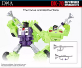 DNA Design DK-70 Upgrade Kits for Studio Series Bonecrusher & Scrapper