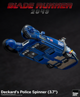 threezero Blade Runner: Deckard’s Police Spinner 3.7 Inch Die-Cast Vehicle