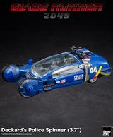 threezero Blade Runner: Deckard’s Police Spinner 3.7 Inch Die-Cast Vehicle