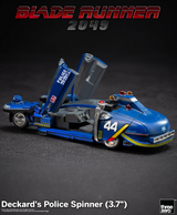 threezero Blade Runner: Deckard’s Police Spinner 3.7 Inch Die-Cast Vehicle