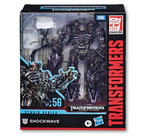 TRANSFORMERS Toys Studio Series 56 Leader Class Dark of The Moon Shockwave Action Figure - Kids Ages 8 & Up, 8.5"