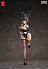 Snail Shell RA-03 Panzer Bunny Annelise 1/12 Scale, Approx. 6.3 inches (160 mm), PVC, ABS, POM, Magnet, Painted Action Figure