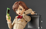 Revoltech Amazing Yamaguchi A Certain Scientific Railgun: Mikoto Mikasa (Winter Ver.) Action Figure