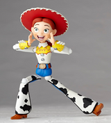 Kaiyodo Revoltech Toy Story Jesse Ver.1.5, Total Height Approx. 5.7 inches (145 mm), Non-scale, PVC & ABS, Pre-painted Action Figure