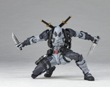Kaiyodo Revoltech Amazing Yamaguchi Deadpool Ver.2.5 X Force Color, Total Height Approx. 6.7 inches (170 mm), Non-scale, PVC & ABS, Painted Action Figure