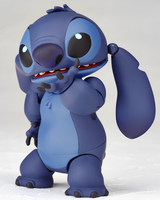 Kaiyodo Revoltech Stitch (Prototype No. 626), Total Height: Approx. 3.5 inches (90 mm), Non-Scale, PVC & ABS, Painted Action Figure