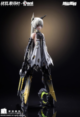 NUCLEAR GOLD RECONSTRUCTION "Punishing Gray Raven" Nanami Wave Sparkling Meteor, 1/9 Scale, PVC, ABS, Silicone & Alloy, Painted Action Figure