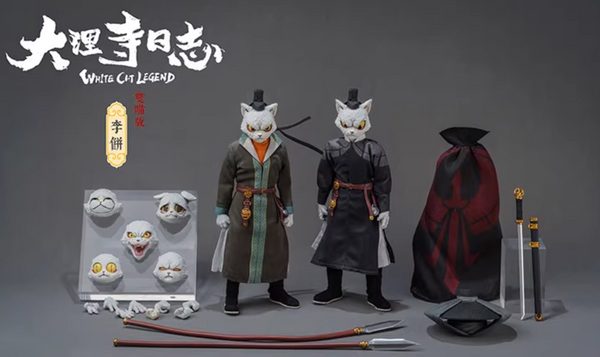 Nottaa Collection  1/12 White Cat Legend Li Bing Cat Master Deluxe Edition