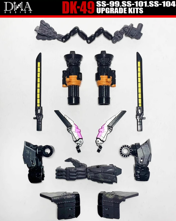 DNA Design DK-49 Upgrade Kits for SS-99 Battletrap, SS-101 Scourge & SS-104 Nightbird