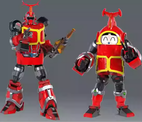 Flash point B-Robo Kabutack ABS POM PVC METAL Painted Complete Action Figure