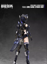 NUKE MATRIX FANTASY GIRLS 1 F.O.X Long Range Striker Unit 1/12 Scale Total Height Approx. 6.3 inches (160 mm) Color-Coded Plastic Model